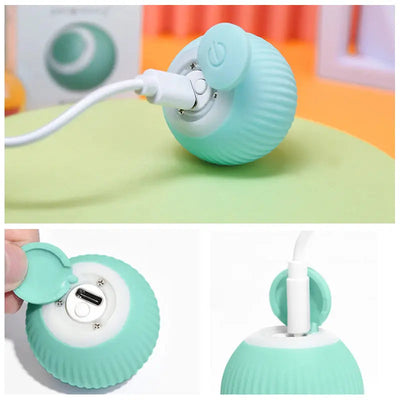 PowsPlay | 360° Rotating Interactive Cat Toy