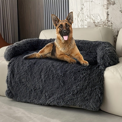 Soft Plush Pet Sofa Bed – Dual-Purpose Dog & Cat Cushion Couch for Small, Medium & Large Pets