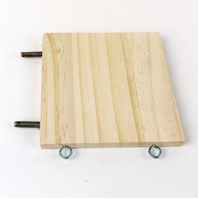 Playing Bird Cage Accessories Toy Solid Wood Jumping Platform Standing Board