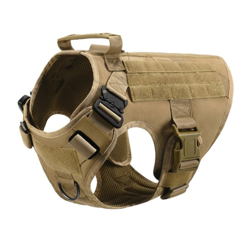 Heavy-Duty No-Pull Dog Harness - Adjustable Front-Clip Vest for Strong Big Dogs