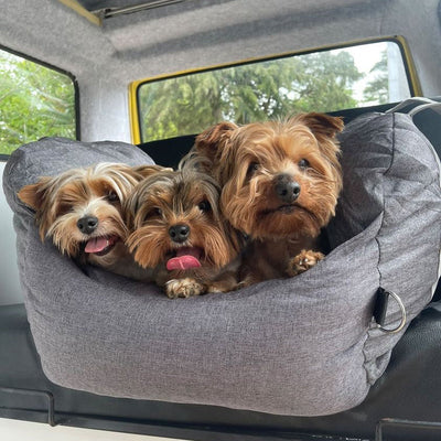 Dog Car Seat Bed | Portable Travel Bed for Small & Medium Dogs