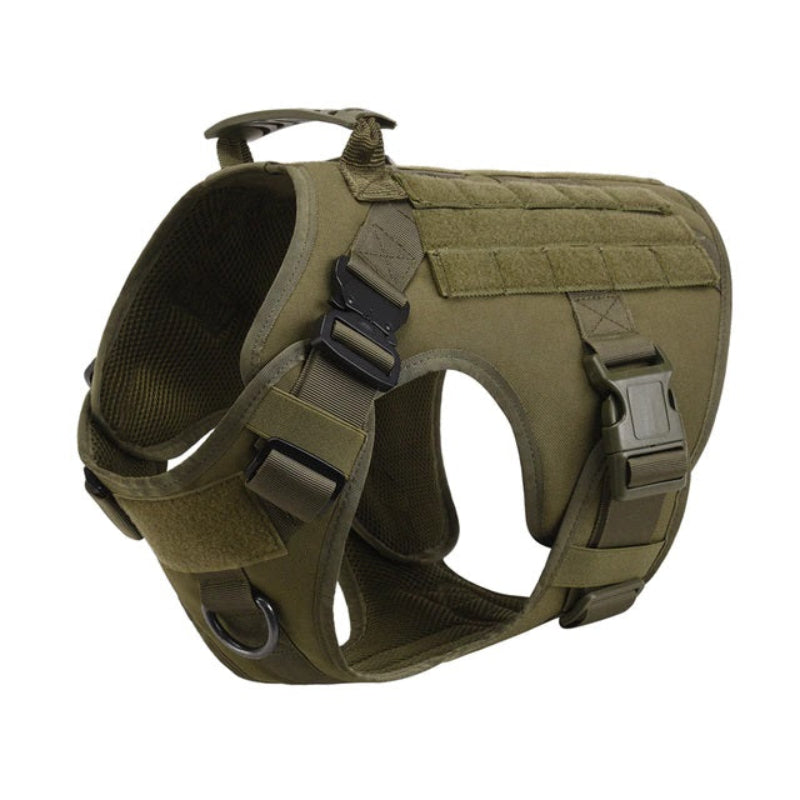 Heavy-Duty No-Pull Dog Harness - Adjustable Front-Clip Vest for Strong Big Dogs
