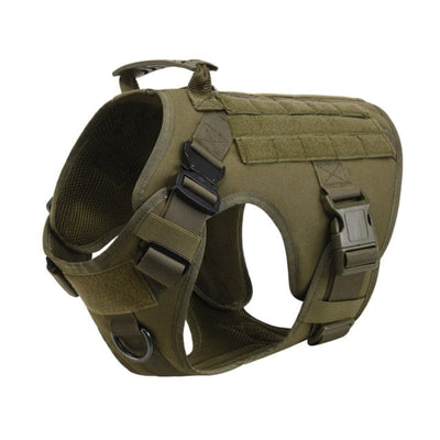 Heavy-Duty No-Pull Dog Harness - Adjustable Front-Clip Vest for Strong Big Dogs