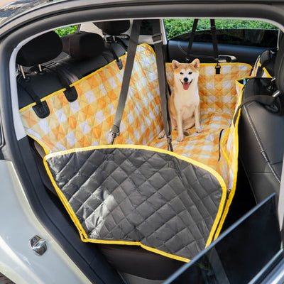 Waterproof and dirt-repellent car seat cover for dogs
