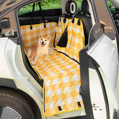 Waterproof and dirt-repellent car seat cover for dogs