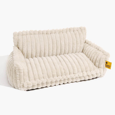 Large Orthopedic Dog Bed | Washable Fluffy Sofa Pillow for Medium & Large Dogs