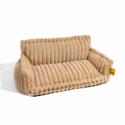 Large Orthopedic Dog Bed | Washable Fluffy Sofa Pillow for Medium & Large Dogs
