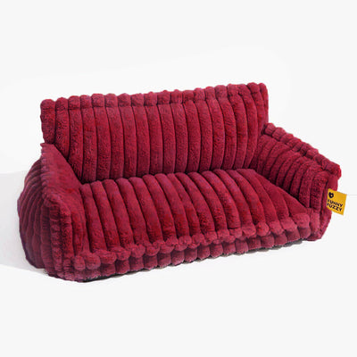 Large Orthopedic Dog Bed | Washable Fluffy Sofa Pillow for Medium & Large Dogs