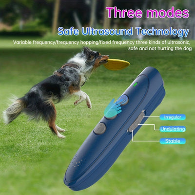 Ultrasonic Anti-Bark Dog Repellent Device