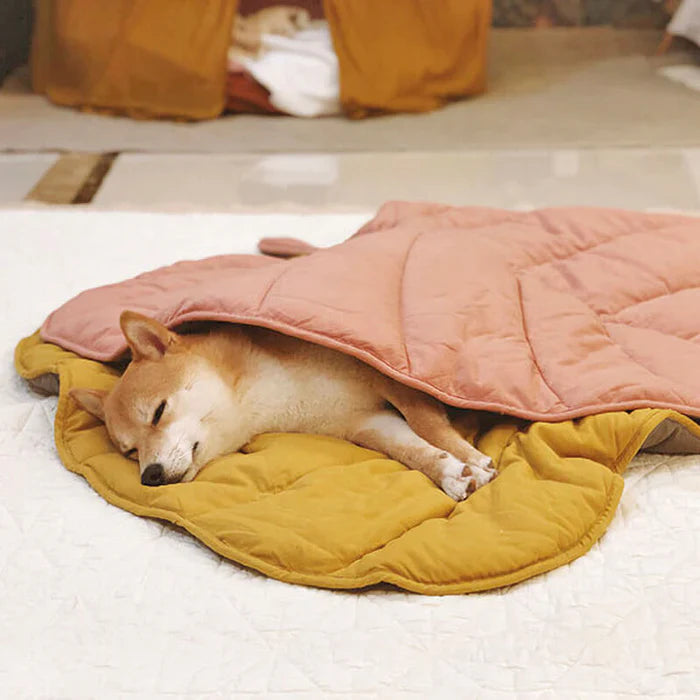 Leaf Shape Dog Blanket Mat