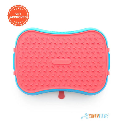 Slow Feeder Dog Bowl with Lick Mat – 4-in-1 Anti-Choke & Interactive Pet Feeder