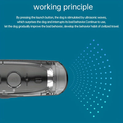 Ultrasonic Anti-Bark Dog Repellent Device