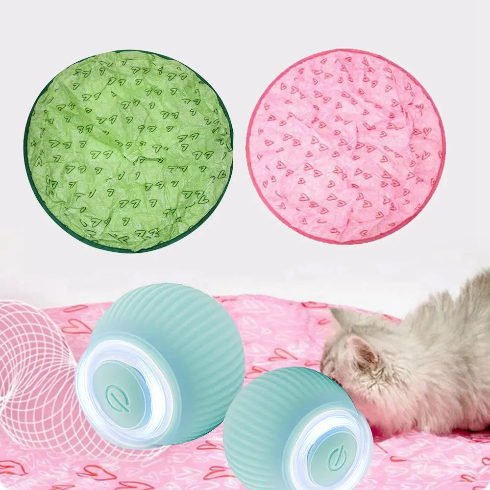 PowsPlay | 360° Rotating Interactive Cat Toy