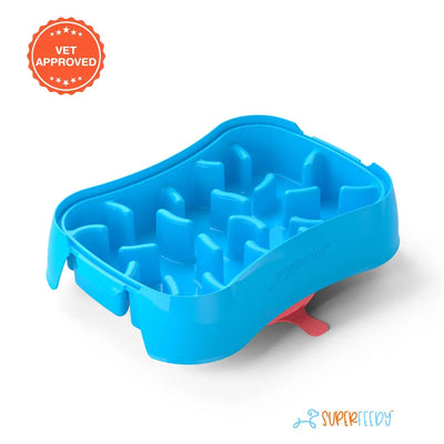 Slow Feeder Dog Bowl with Lick Mat – 4-in-1 Anti-Choke & Interactive Pet Feeder