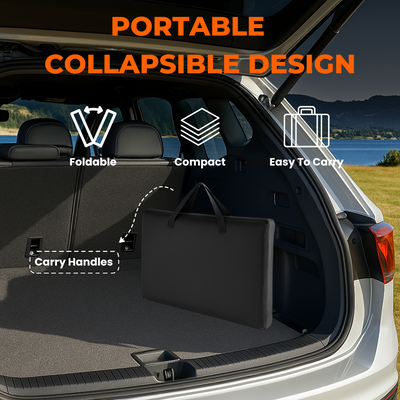 PupMat | Dog Car Seat Cover – Waterproof Pet Hammock for Back Seat