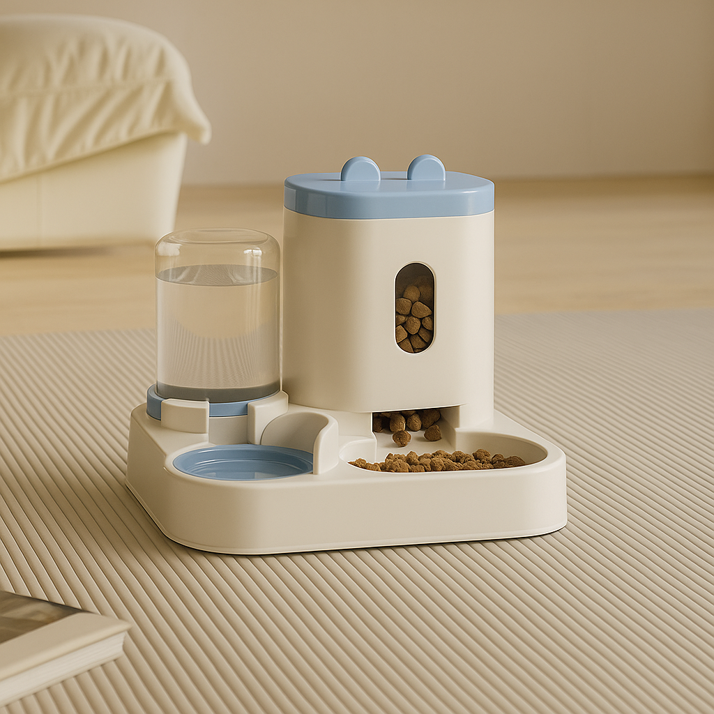 Doggy | Automatic Dog & Cat Feeder with Water Fountain