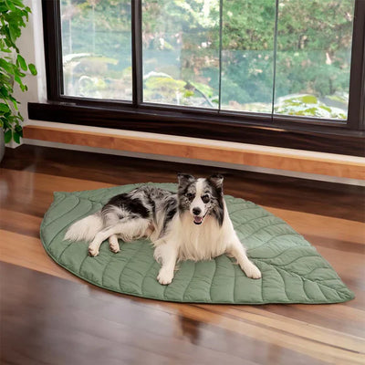 Leaf Shape Dog Blanket Mat