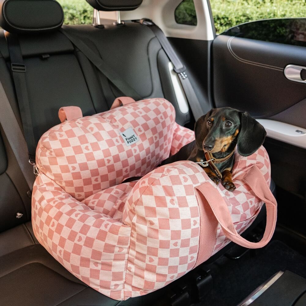 Dog Car Seat Bed | Portable Travel Bed for Small & Medium Dogs