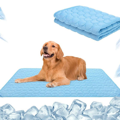 Cooling Mat for Dogs & Cats – Self-Cooling Pet Bed for Summer Relief