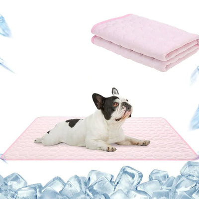 Cooling Mat for Dogs & Cats – Self-Cooling Pet Bed for Summer Relief