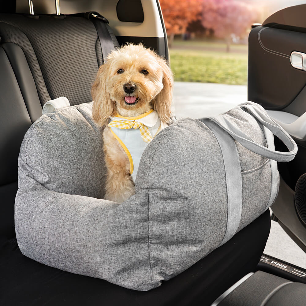 Dog Car Seat Bed | Portable Travel Bed for Small & Medium Dogs
