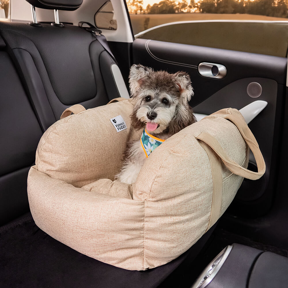 Dog Car Seat Bed | Portable Travel Bed for Small & Medium Dogs