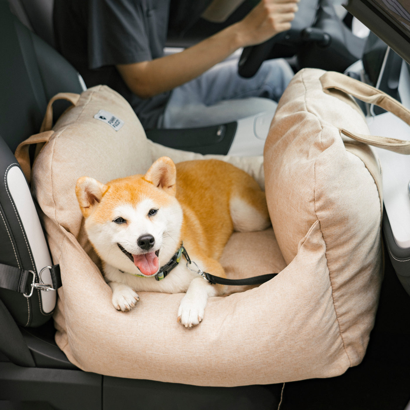 Dog Car Seat Bed | Portable Travel Bed for Small & Medium Dogs