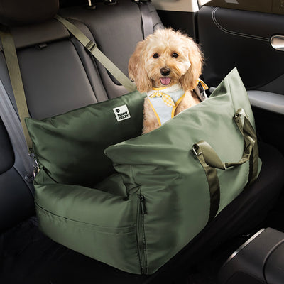 Dog Car Seat Bed | Portable Travel Bed for Small & Medium Dogs