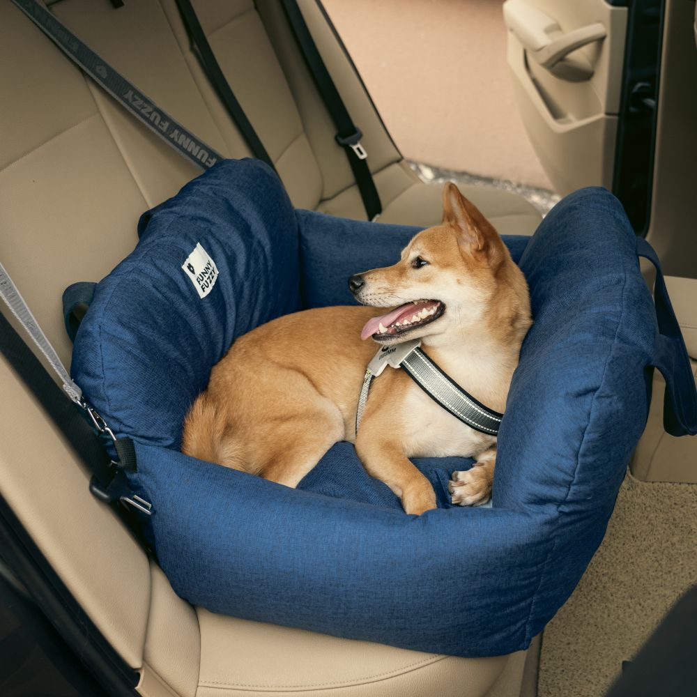 Dog Car Seat Bed | Portable Travel Bed for Small & Medium Dogs