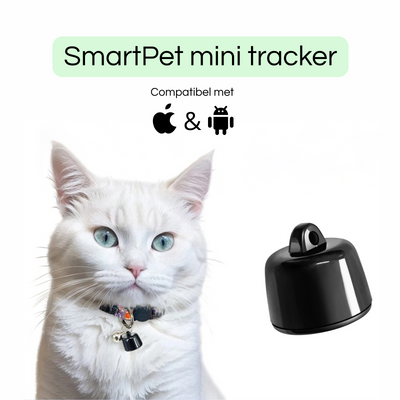 SmartPet Mini Bluetooth Tracker – Compact Pet Locator for Cats, Dogs & Small Pets | iOS & Android Compatible