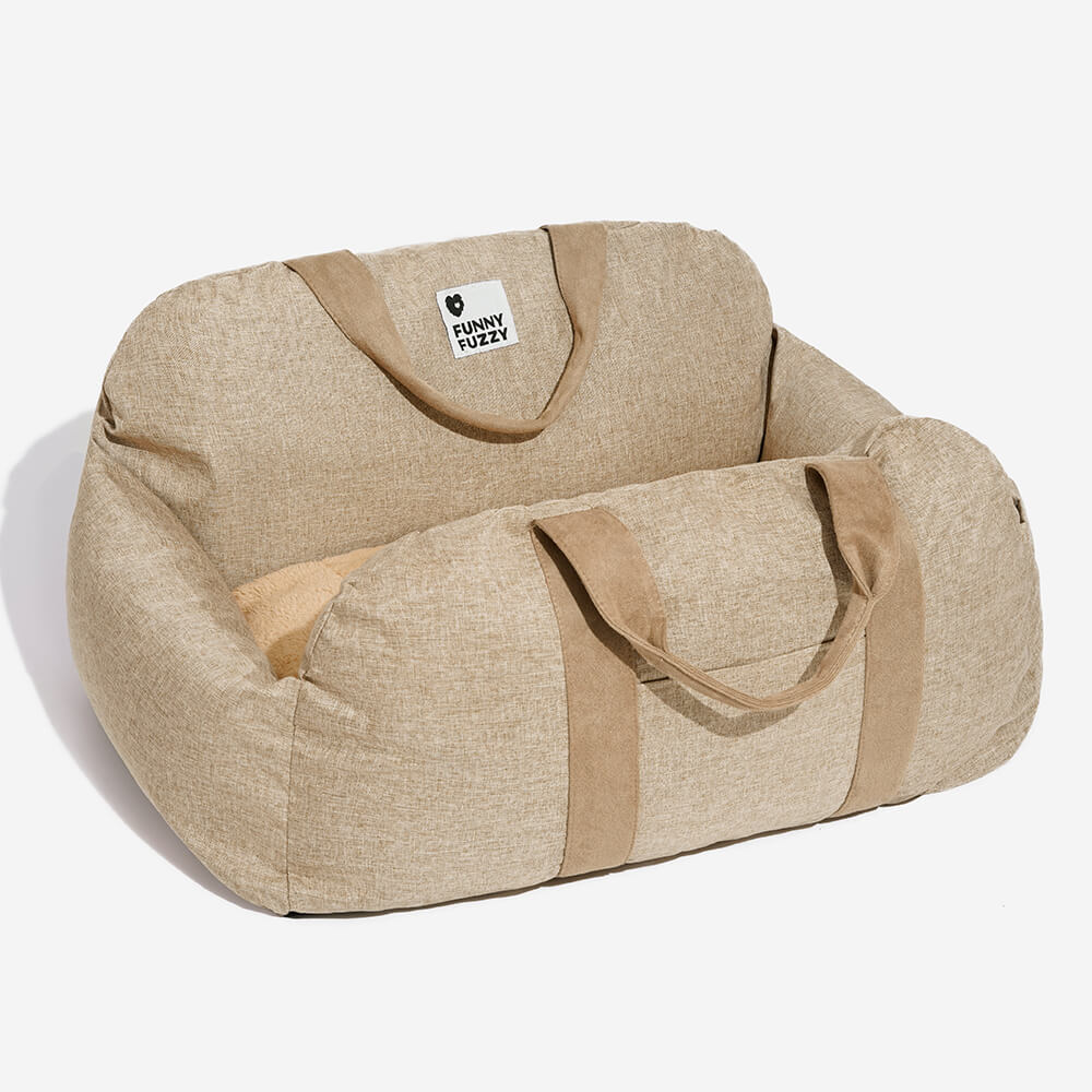 Dog Car Seat Bed | Portable Travel Bed for Small & Medium Dogs