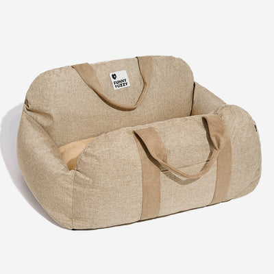 Dog Car Seat Bed | Portable Travel Bed for Small & Medium Dogs