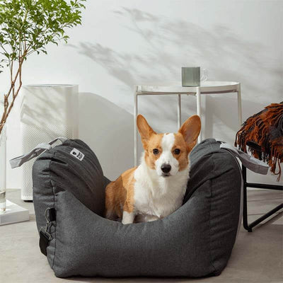 Dog Car Seat Bed | Portable Travel Bed for Small & Medium Dogs