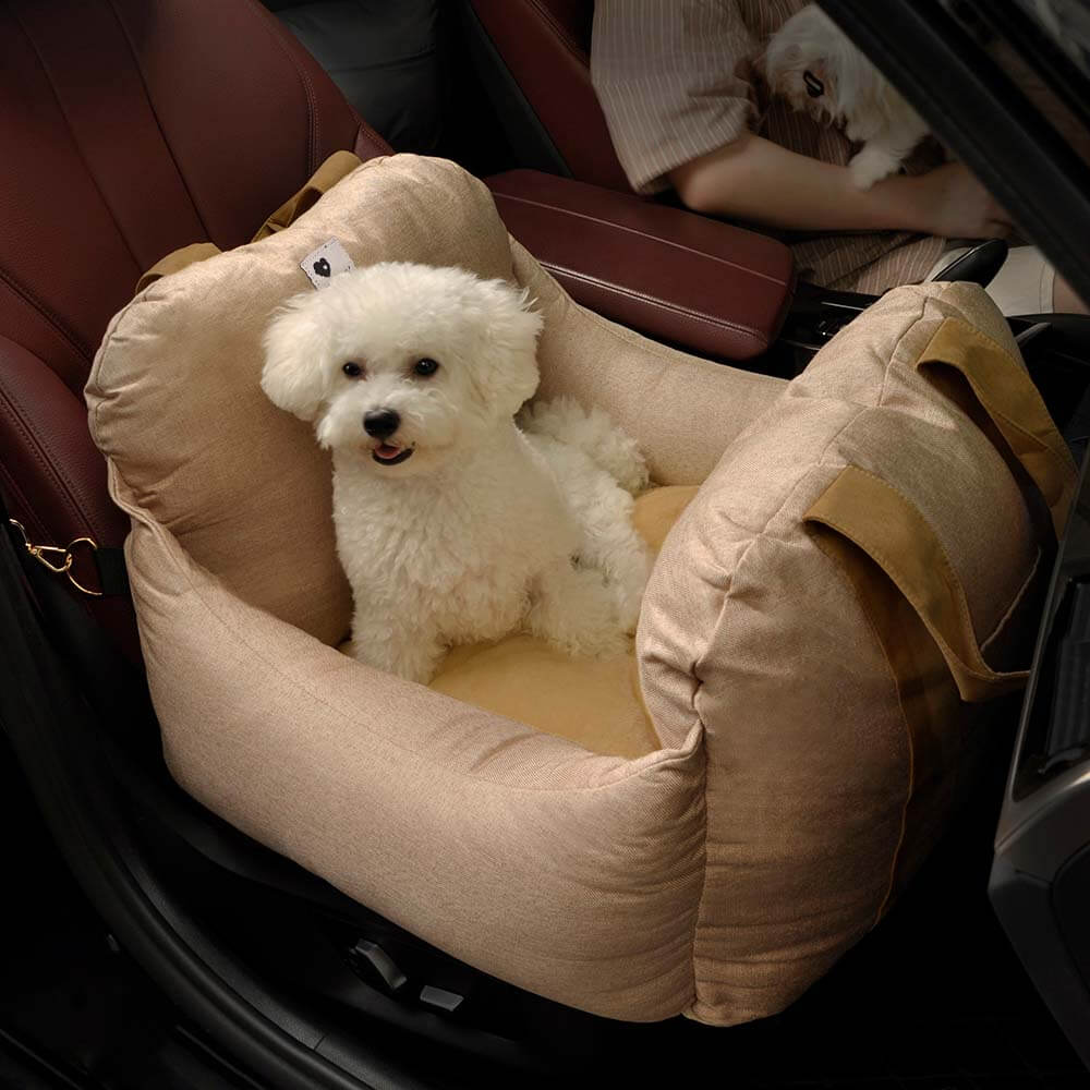 Dog Car Seat Bed | Portable Travel Bed for Small & Medium Dogs