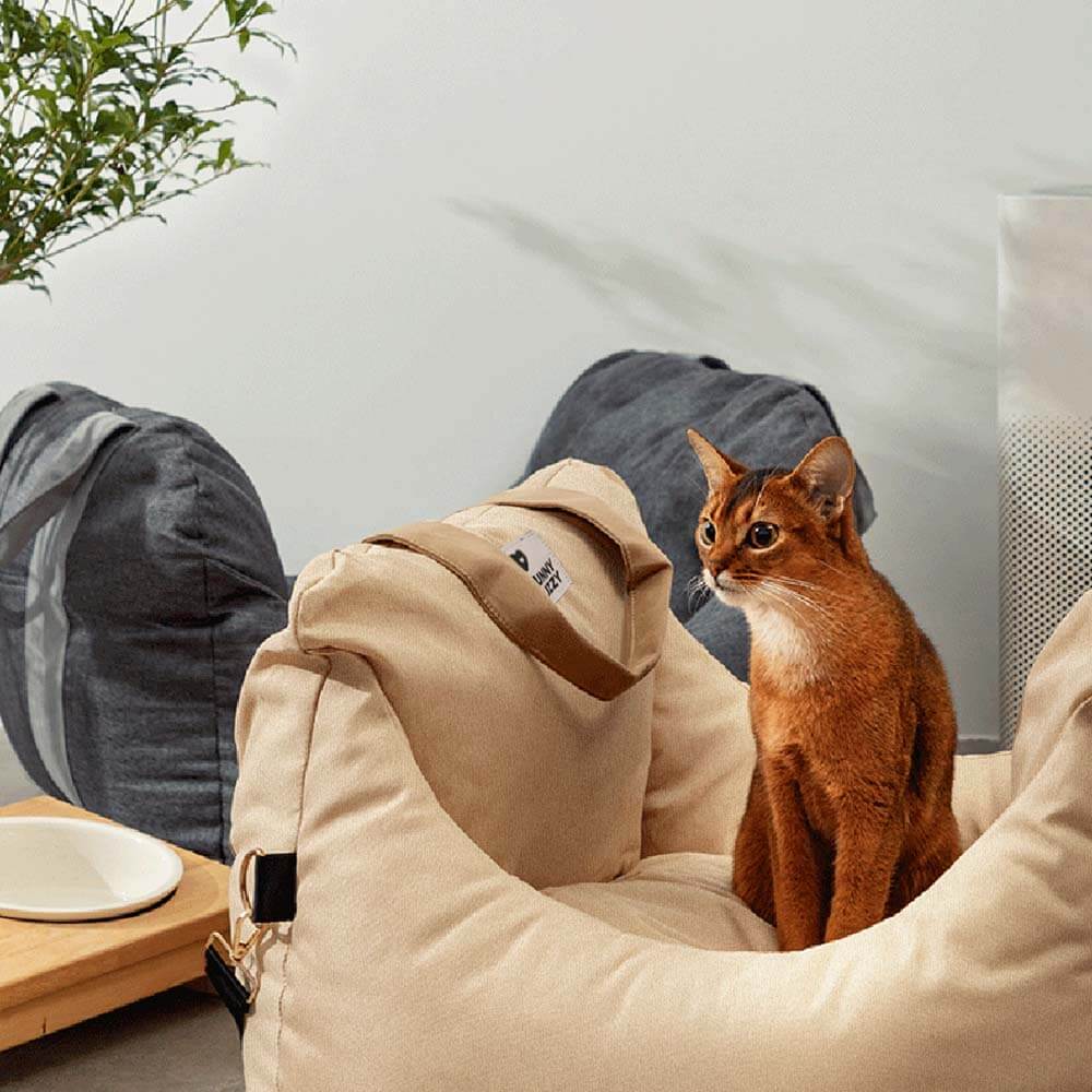 Dog Car Seat Bed | Portable Travel Bed for Small & Medium Dogs