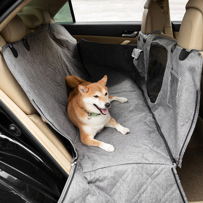 Waterproof and dirt-repellent car seat cover for dogs