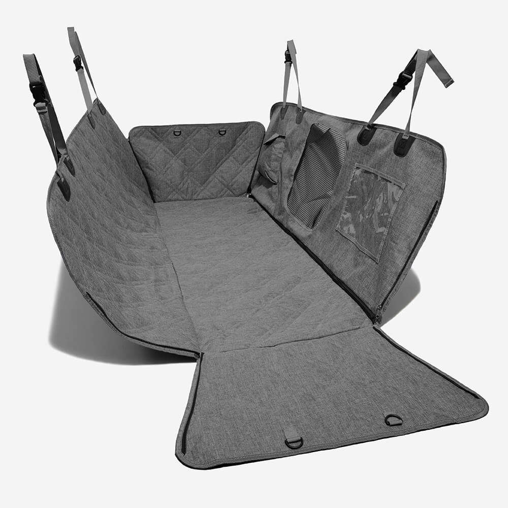 Waterproof and dirt-repellent car seat cover for dogs