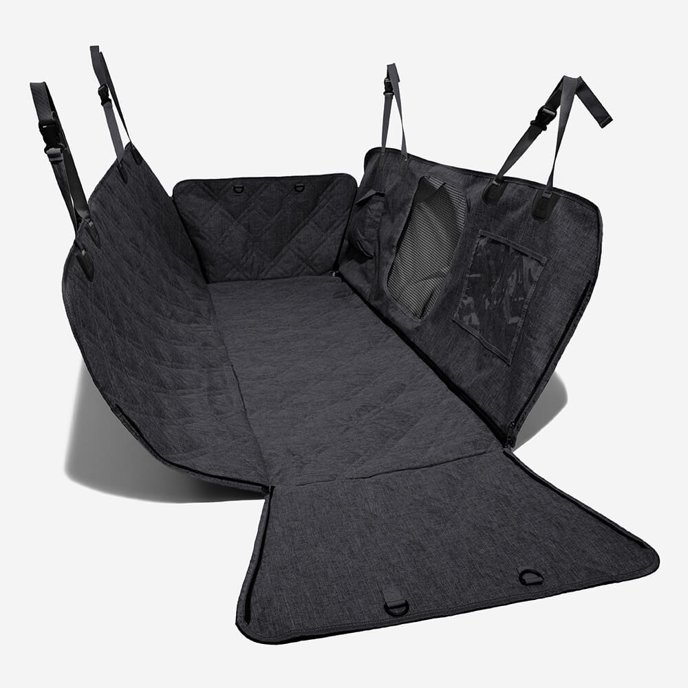 Waterproof and dirt-repellent car seat cover for dogs