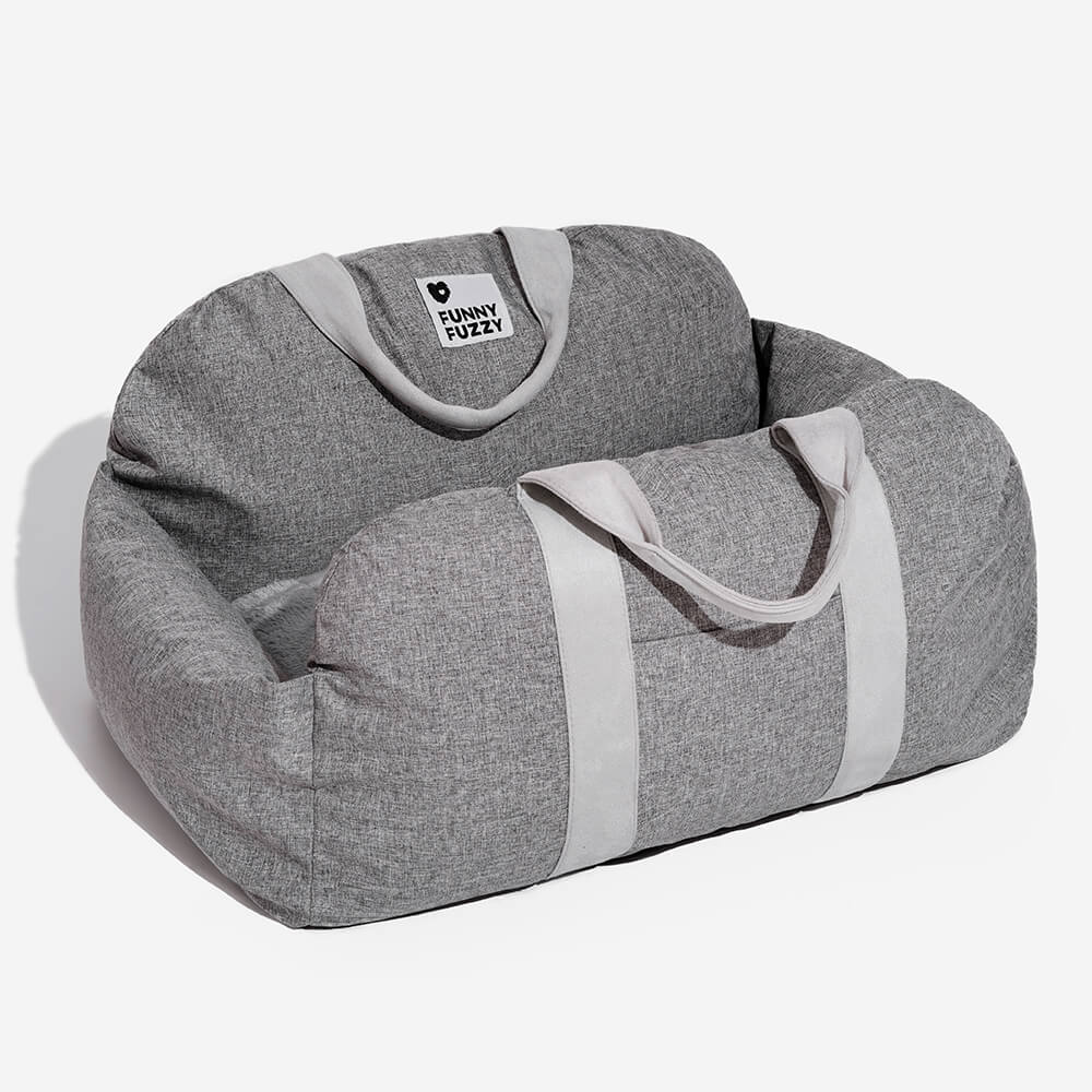 Dog Car Seat Bed | Portable Travel Bed for Small & Medium Dogs
