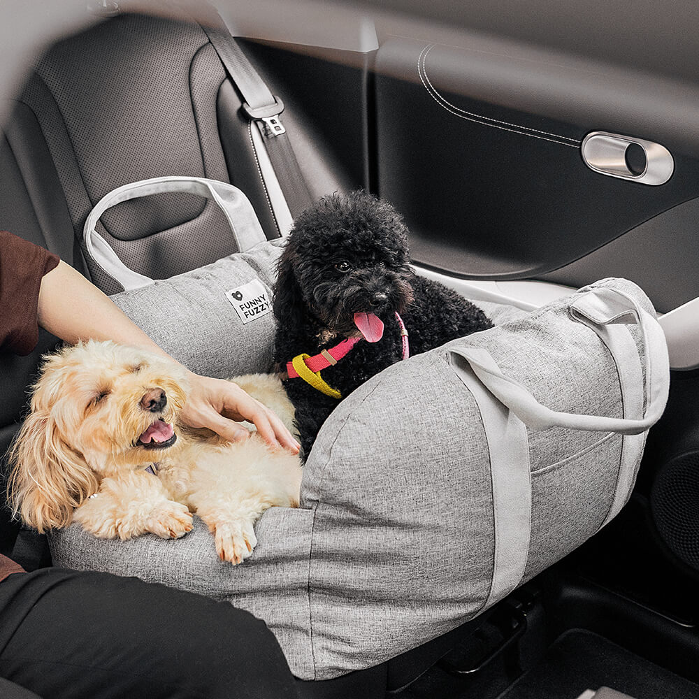 Dog Car Seat Bed | Portable Travel Bed for Small & Medium Dogs