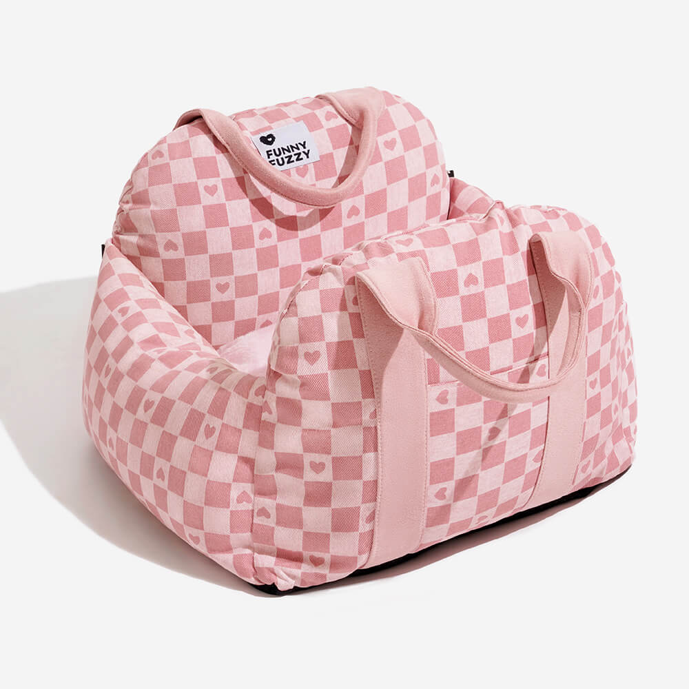 Dog Car Seat Bed | Portable Travel Bed for Small & Medium Dogs