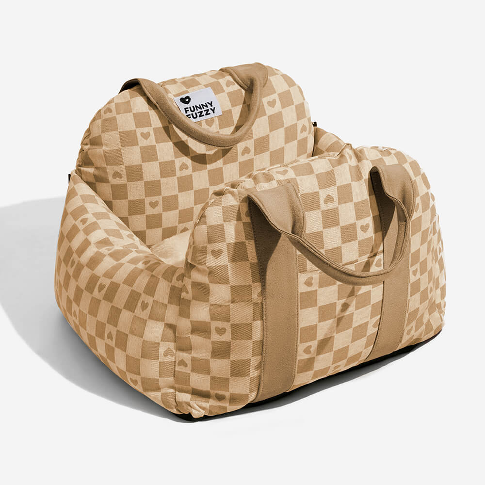 Dog Car Seat Bed | Portable Travel Bed for Small & Medium Dogs