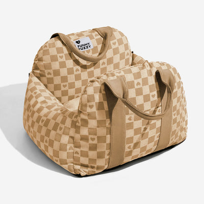 Dog Car Seat Bed | Portable Travel Bed for Small & Medium Dogs