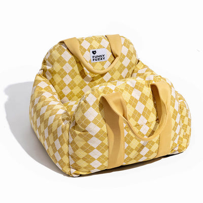 Dog Car Seat Bed | Portable Travel Bed for Small & Medium Dogs