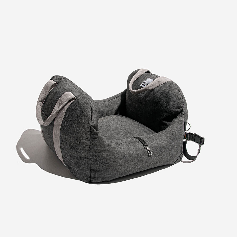 Dog Car Seat Bed | Portable Travel Bed for Small & Medium Dogs