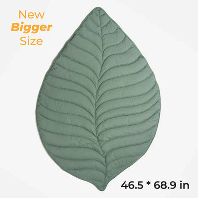 Leaf Shape Dog Blanket Mat