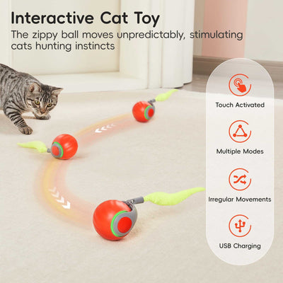 Cat Toys | 2025 Interactive Cat Toys - for Bored Indoor Adult Cats