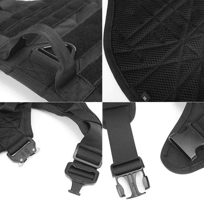 Heavy-Duty No-Pull Dog Harness - Adjustable Front-Clip Vest for Strong Big Dogs