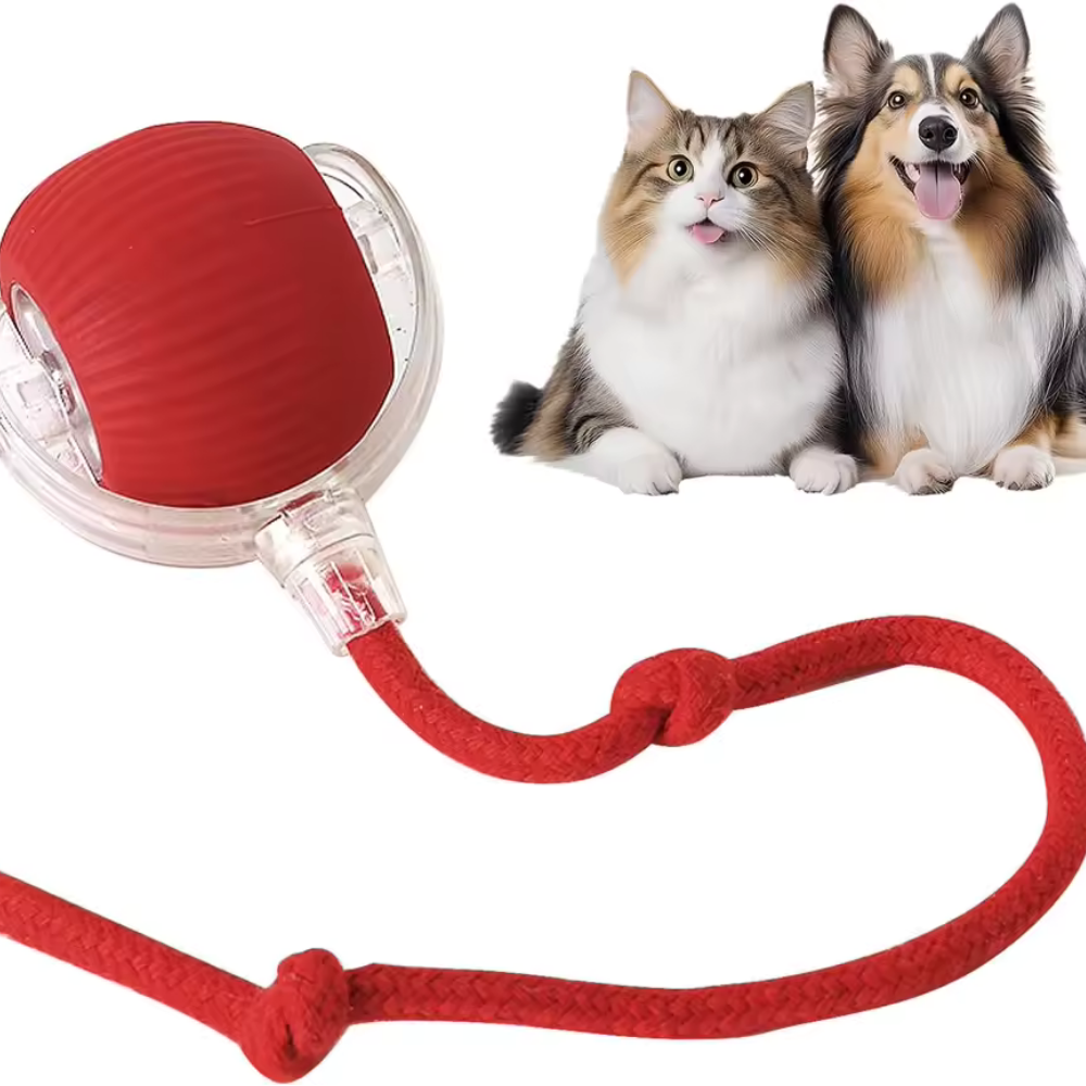 Self-Moving Cat Toy Ball – 360° Auto-Rolling, Smart Interactive Pet Ball for Indoor Cats & Small Dogs