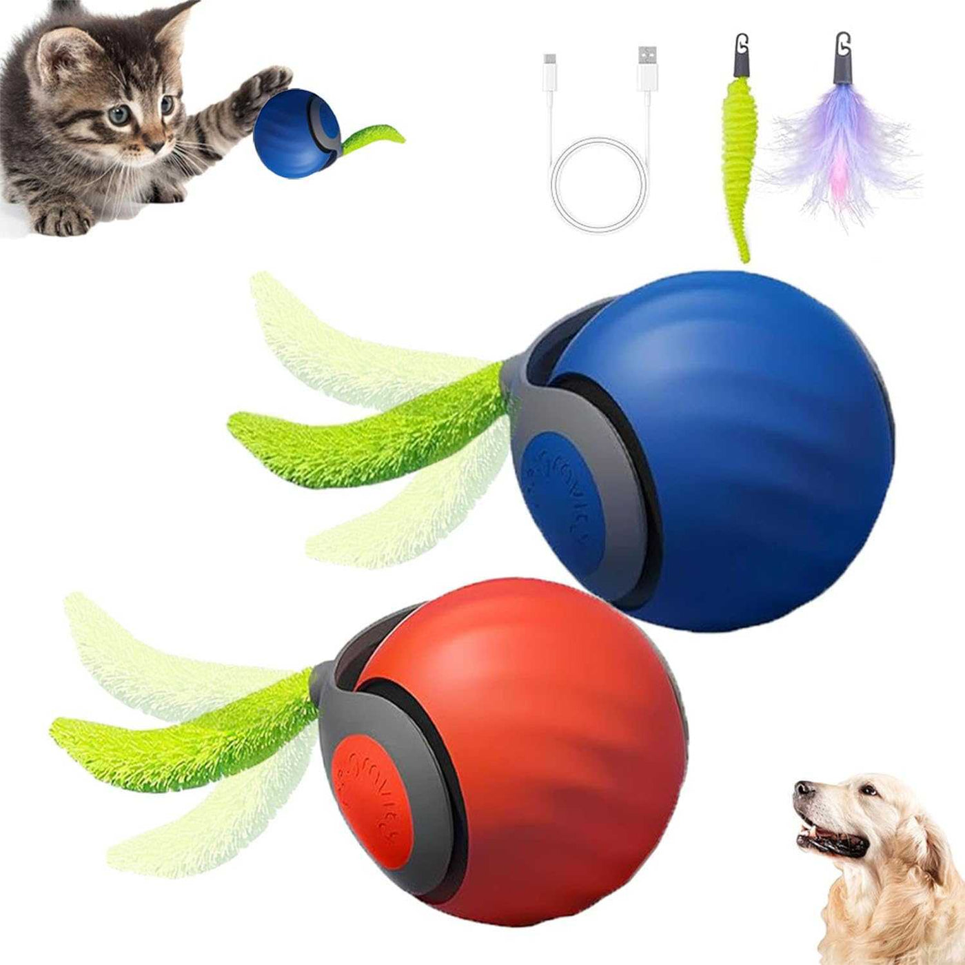 Cat Toys | 2025 Interactive Cat Toys - for Bored Indoor Adult Cats